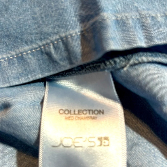 Joe’s jeans, flutter sleeve chambray blouse Nwt - Picture 7 of 7